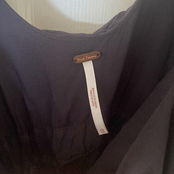 Free people maxi dress dark gray - Picture 2 of 3